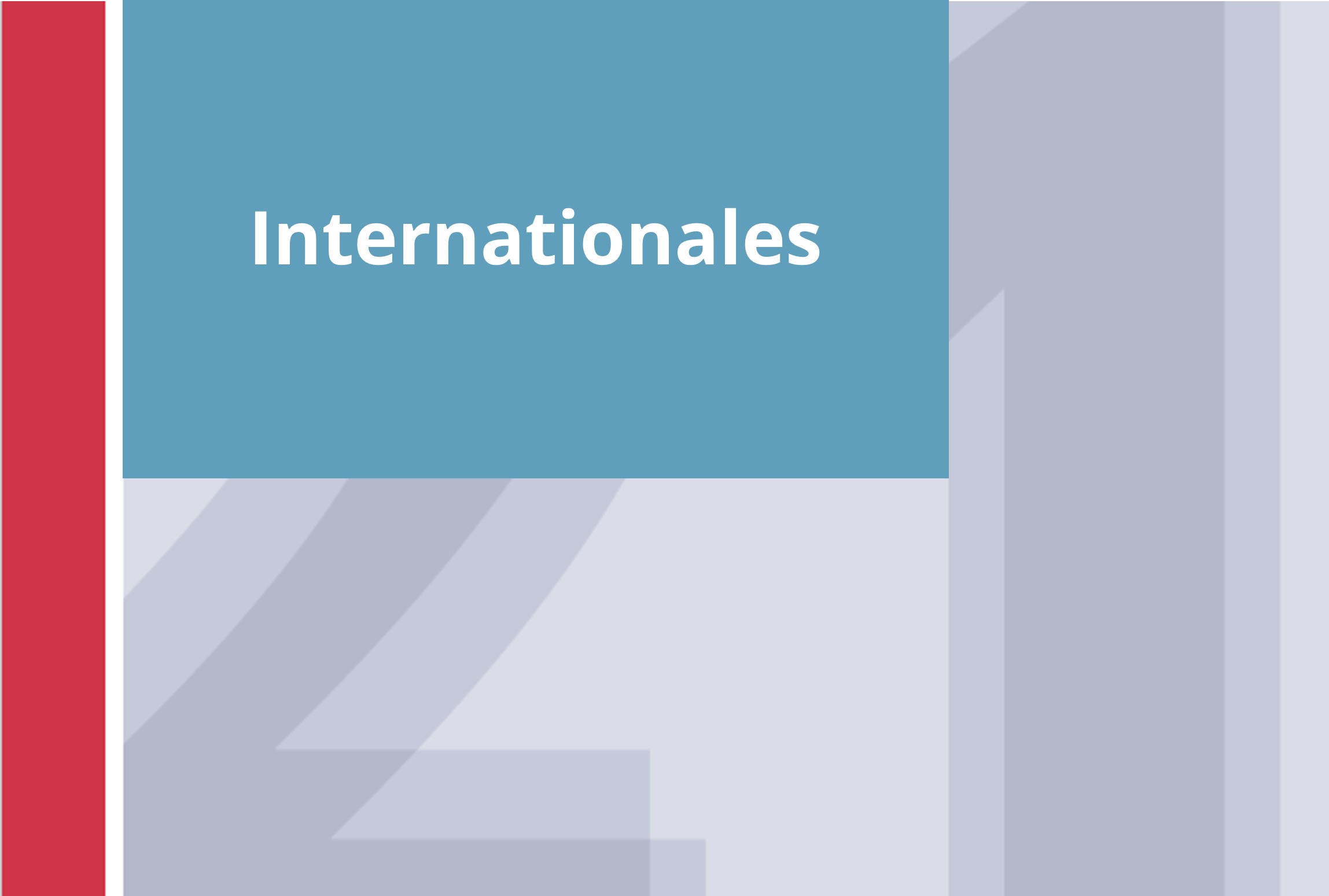  Internationales 