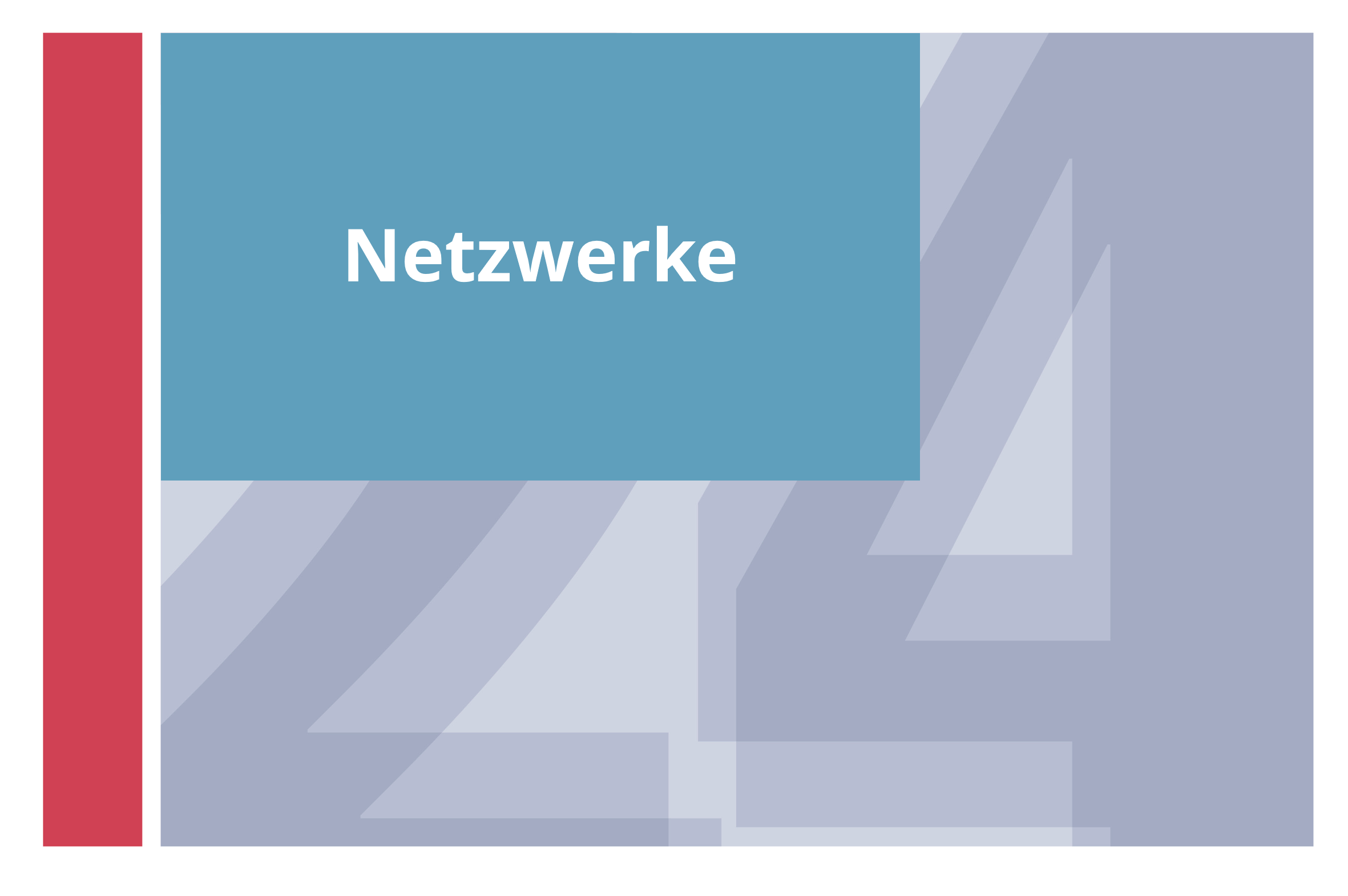  Netzwerke 